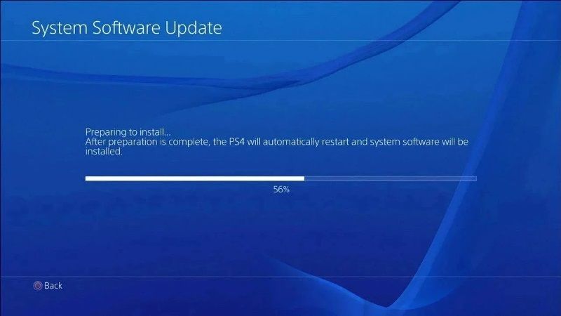 PlayStation 4 Firmware Update 8.03