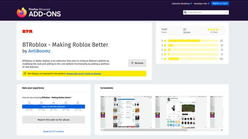 BTRoblox - Making Roblox Better