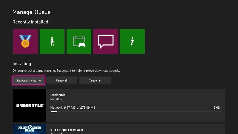 Xbox Adds New Suspend Feature To Improves Download Speeds