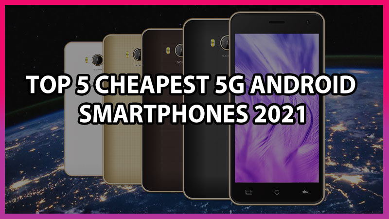 Best 5G android mobiles at low price