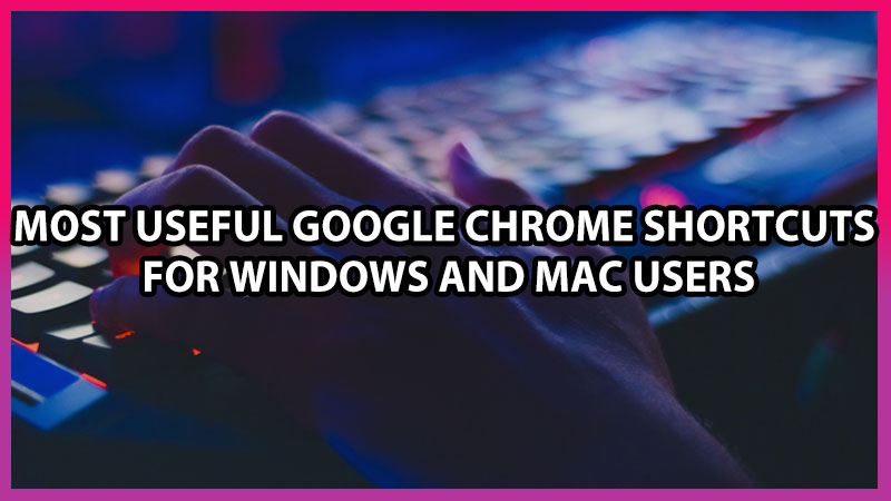 chrome keyboard shortcuts arrows