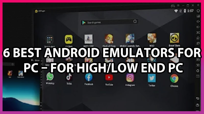 best android emulator for windows 10 techsupportalert
