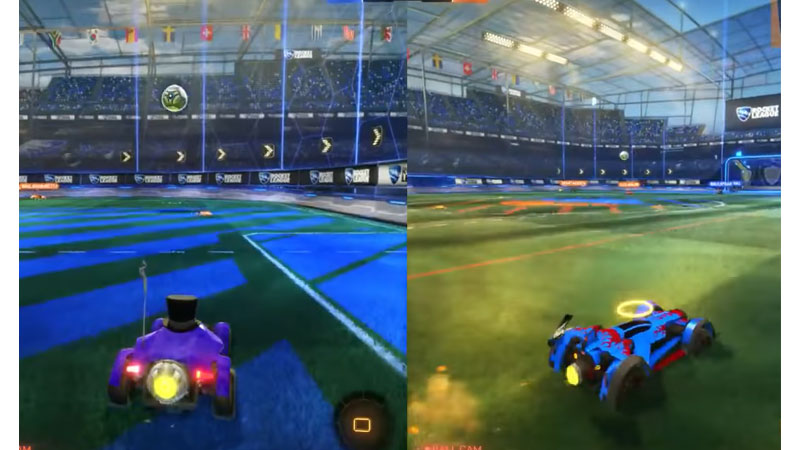 rocket league multiplayer split screen pc