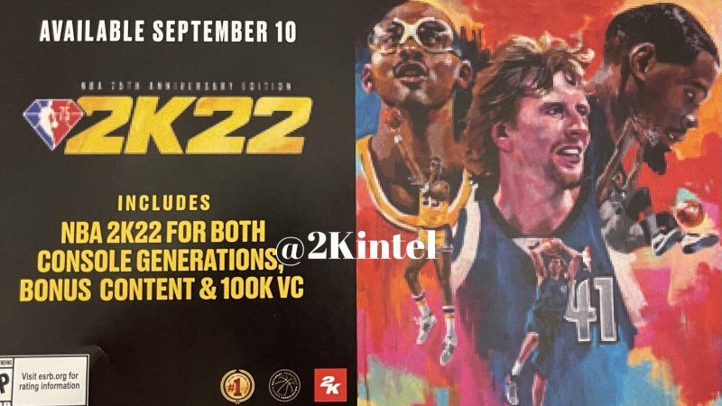 NBA 2K22 Cover & Release Date Leaked