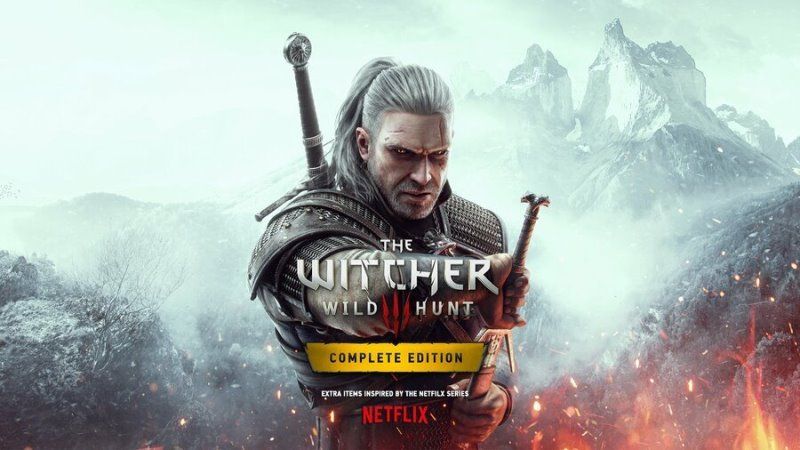 The Witcher 3 Cover Art PS5