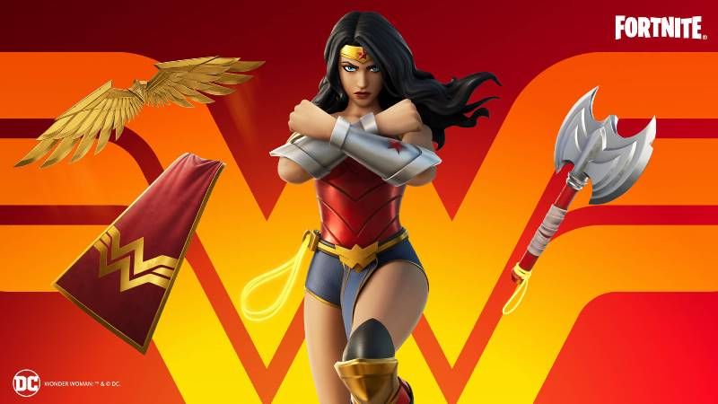 How to get Wonder Woman Skin for free in Fortnite