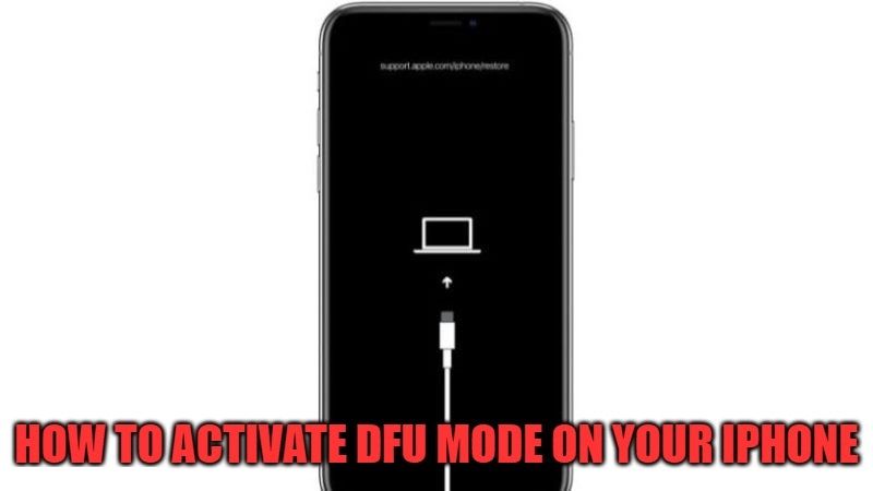 how to enter dfu mode ipad