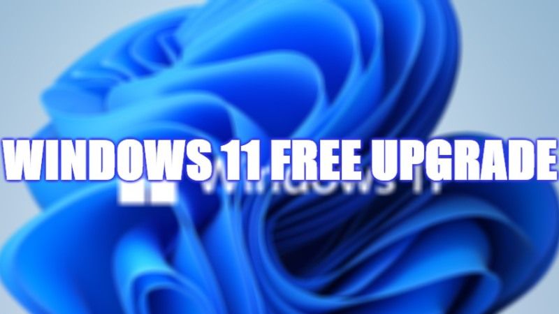 windows 11 free upgrade until when