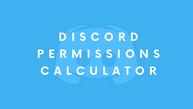 Калькулятор разрешений Discord