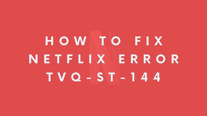 Netflix Streaming Error