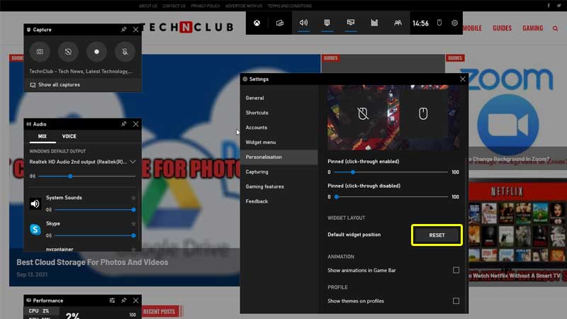 Windows Game Bar Recording Widget có phải là giải pháp hoàn hảo cho việc quay lại các khoảnh khắc thú vị trong trò chơi của bạn? Xem hình ảnh liên quan để biết cách sử dụng tính năng này và chia sẻ những pha tuyệt vời của mình với mọi người.