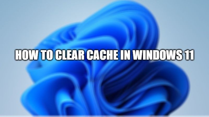 Как очистить кэш в Windows 11