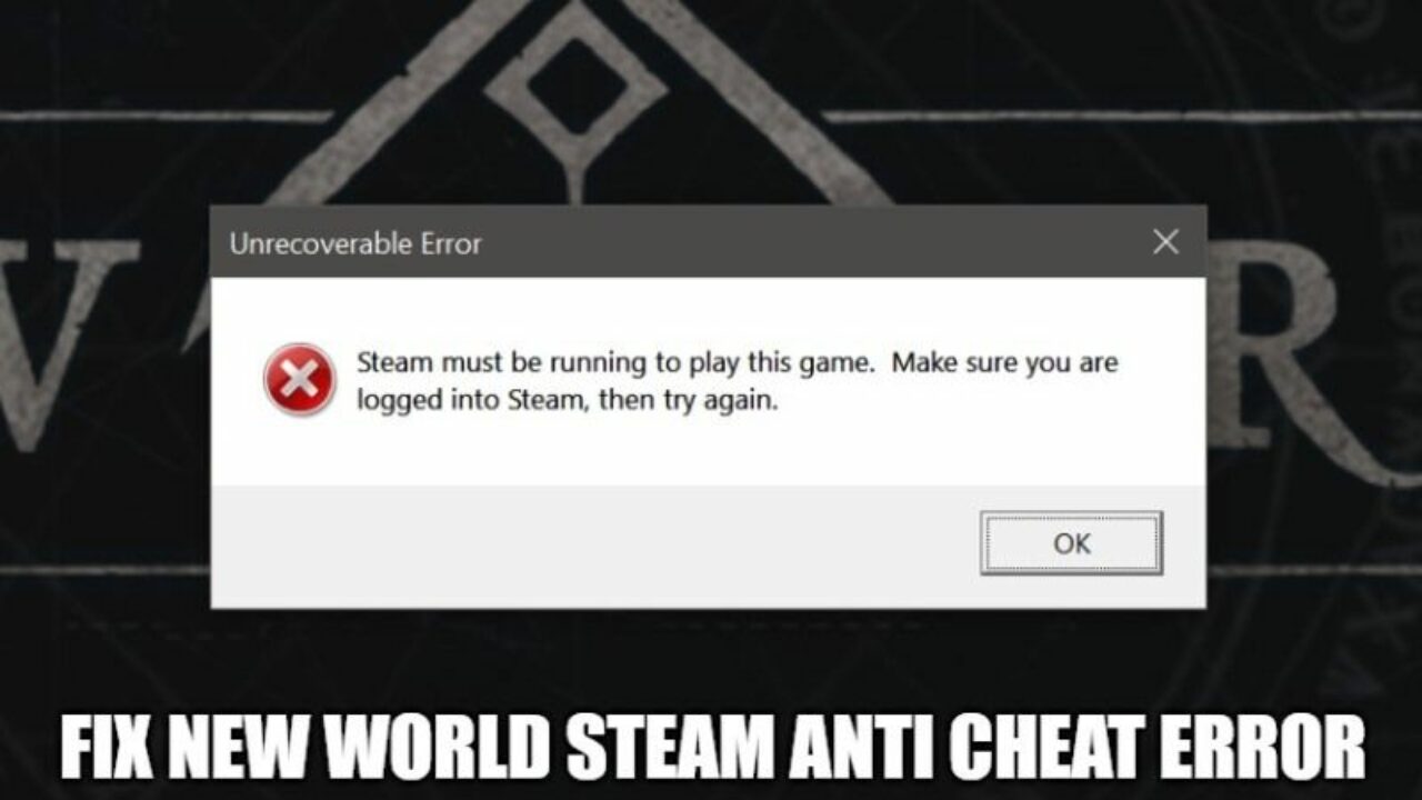 Steam must be running to play this game