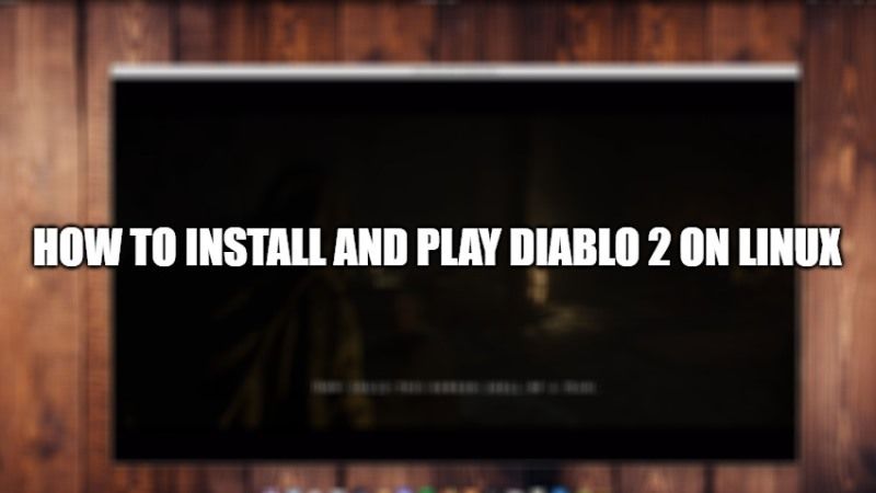 Установите и играйте в Diablo 2 на Linux