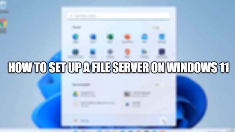 настроить файловый сервер на виндовс 11