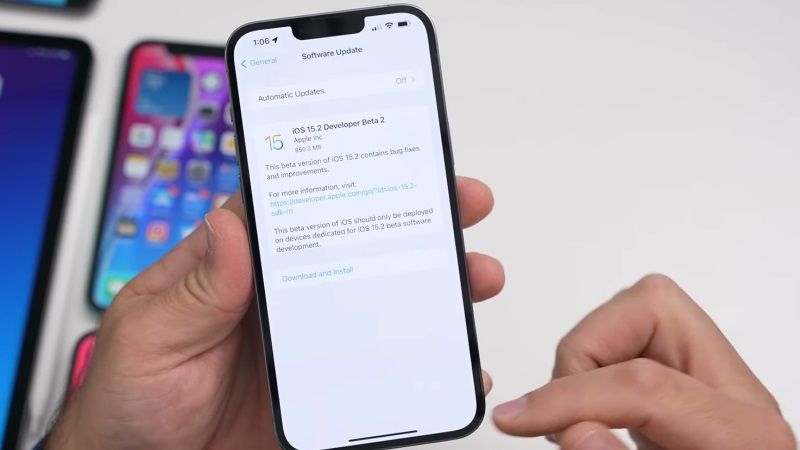 Download iOS 15.2 and iPadOS 15.2 Beta 2 for iPhone and iPad