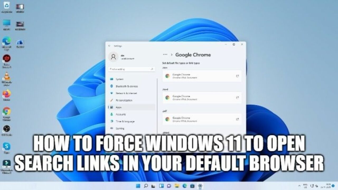 How to Force Windows 11 to Open Links in Your Default Browser
