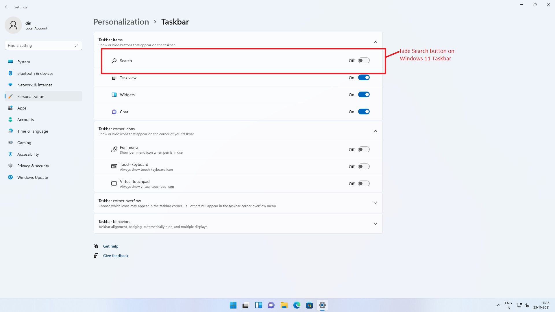 how-to-hide-and-unhide-the-search-button-on-windows-11-taskbar