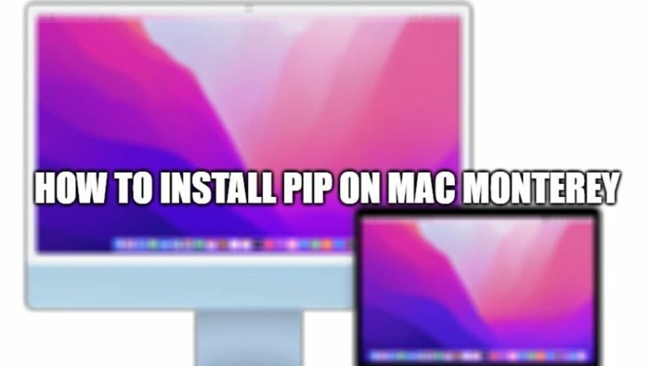 unable to install pip3 mac