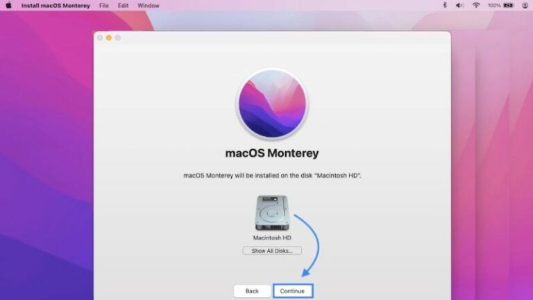 mac wont download monterey