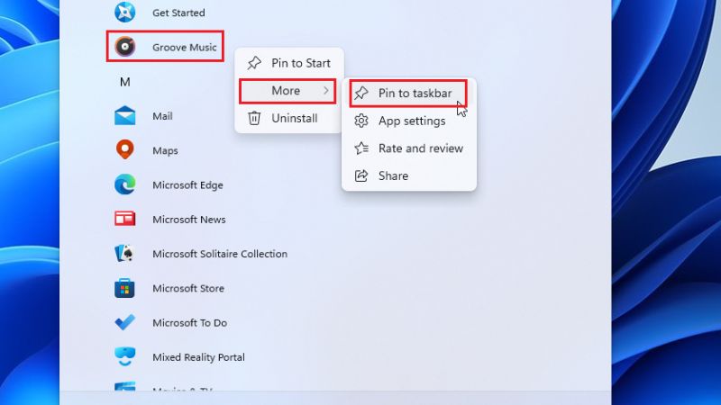 How to Pin Any Application to the Taskbar in Windows 11