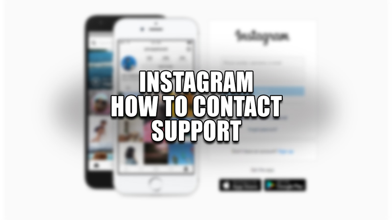 how to contact instagram support