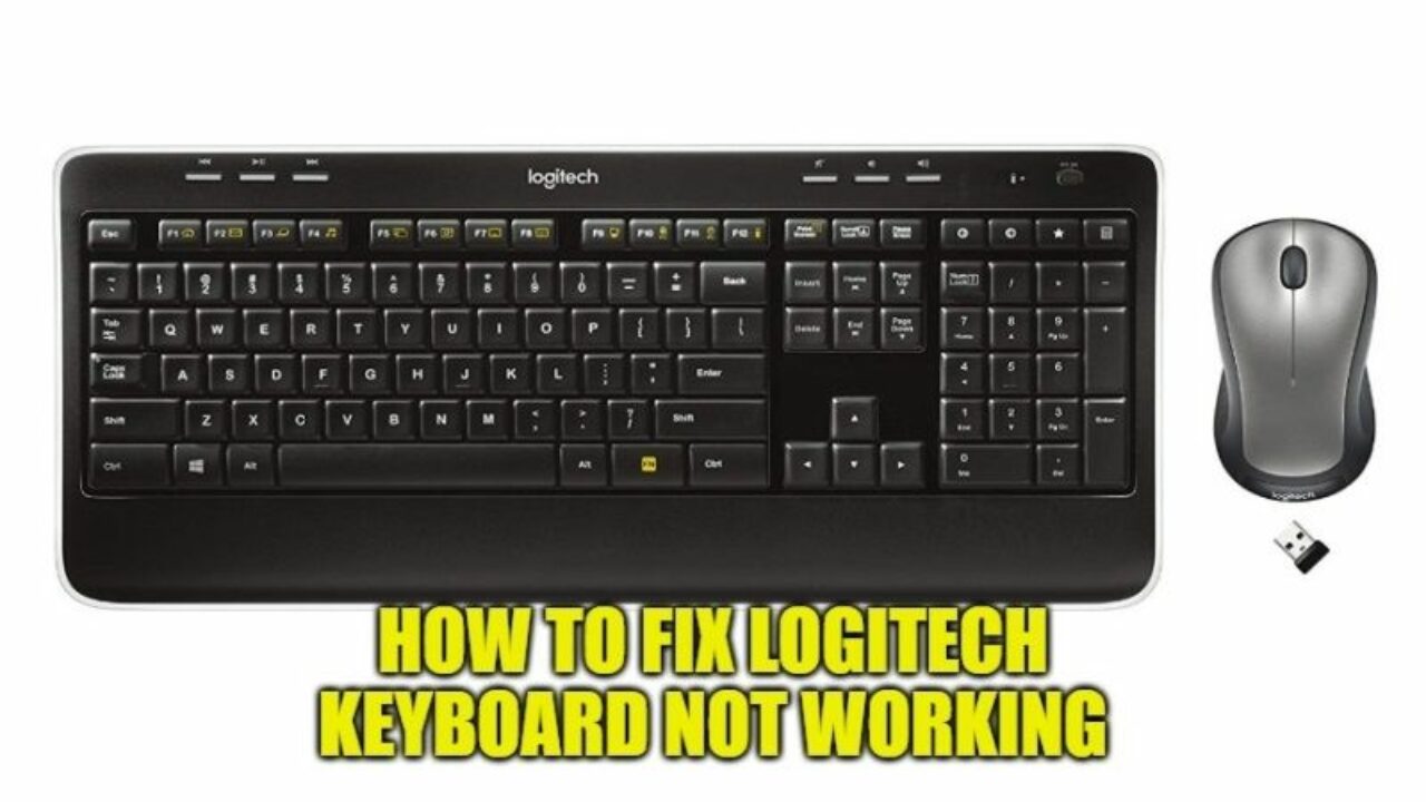 How to fix Logitech Keyboard