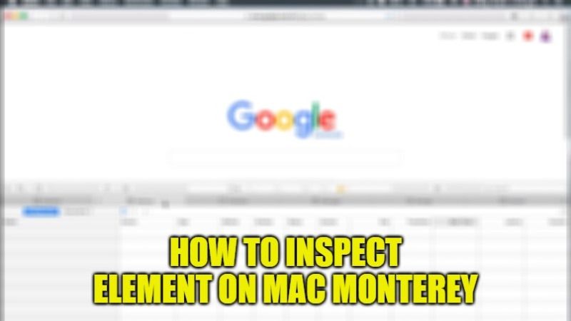 как проверить элемент на mac monterey