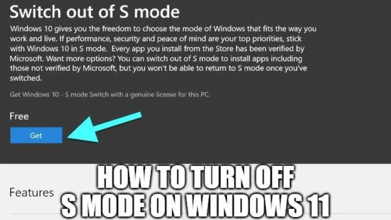 How to Turn Off S Mode on Windows 11