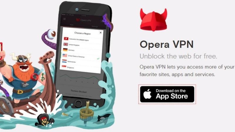 opera with vpn for ipad