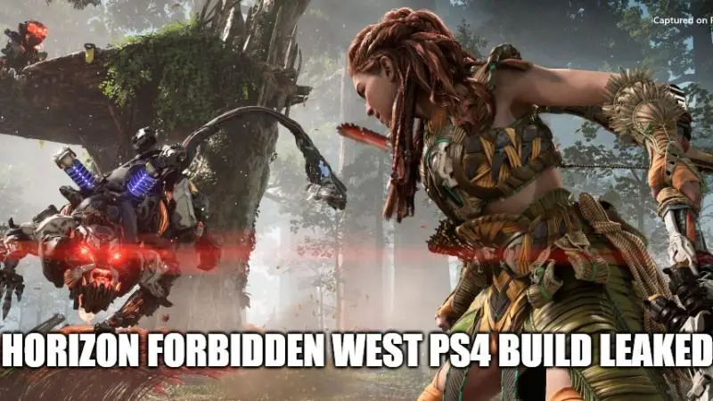 horizon forbidden west ps4 build leaked
