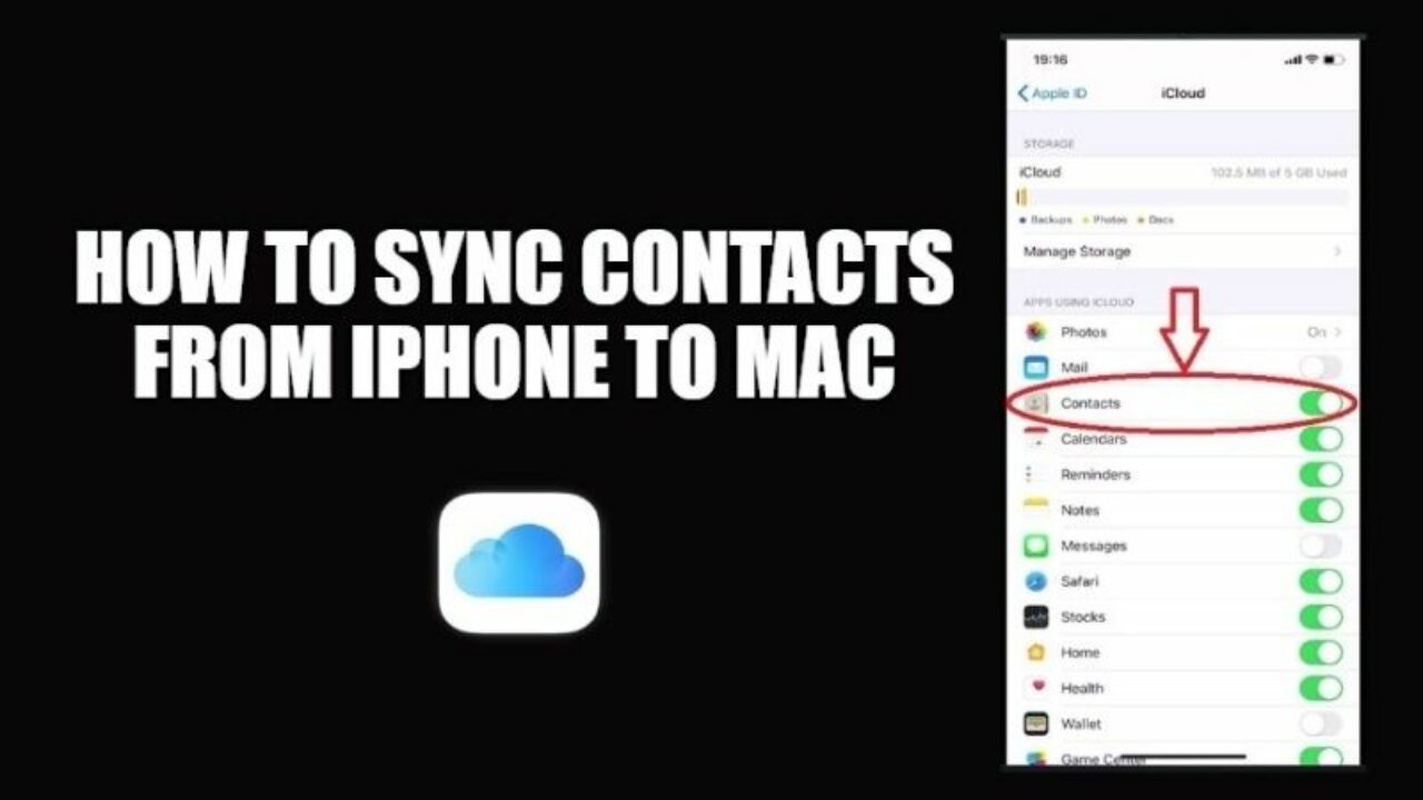 how to sync mac and iphone calendars