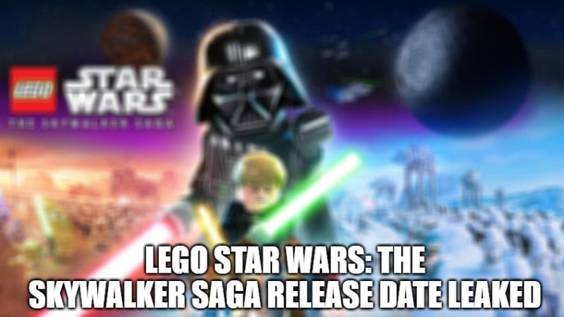 lego star wars the skywalker saga release date leaked
