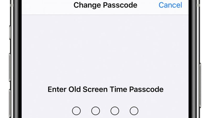 сбросить пароль экранного времени на iphone и mac