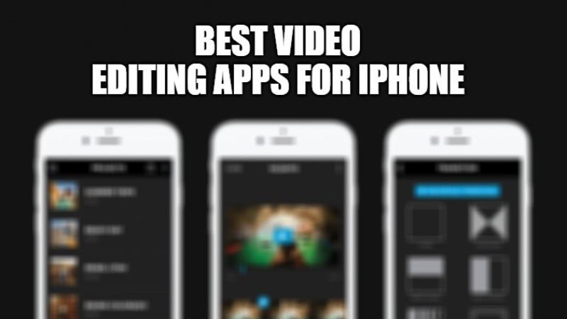 best video editing apps for iphone