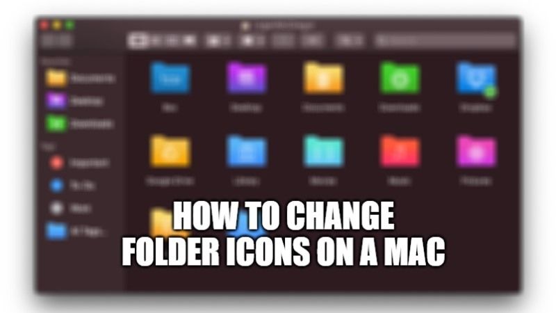 how to change folder icon mac