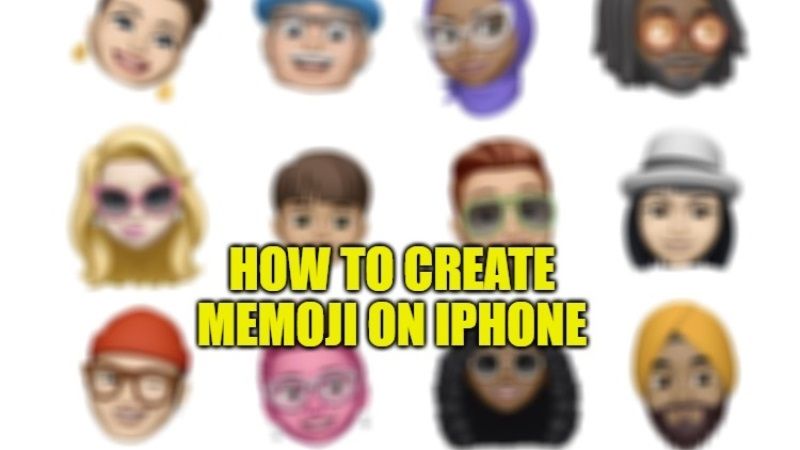 как создать мемодзи на айфоне