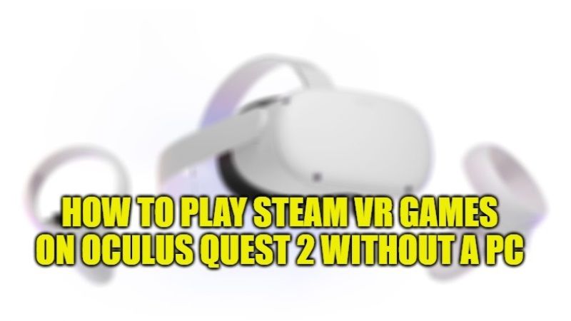 How to Play Steam VR Games on Oculus Quest 2 Without a PC