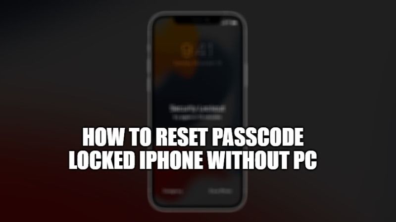 как сбросить пароль на заблокированном айфоне без компьютера