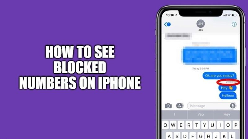 How Do You Delete Blocked Numbers On An Iphone