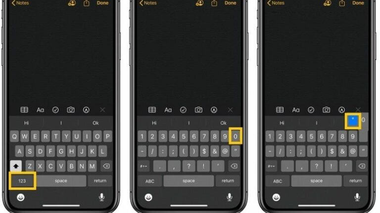 How to Type the Degree Symbol on iPhone, iPad, and Mac