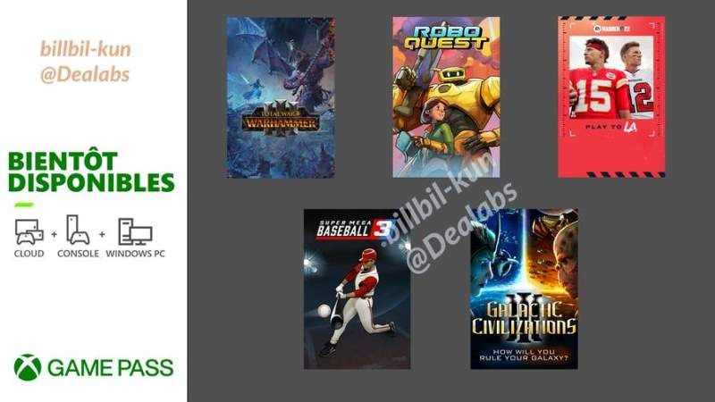 Recyclen aardolie gegevens Xbox Game Pass February 2022 Second-Half Games Leaked
