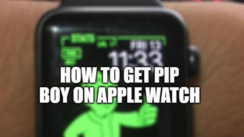 как поставить пип бой на яблочные часы
