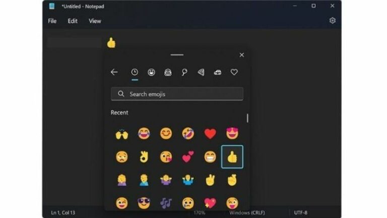 Windows 11 Adds Emojis for Notepad: How to Use It