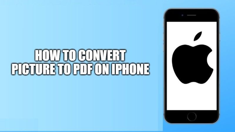 How To Convert Picture To PDF On IPhone 2023 