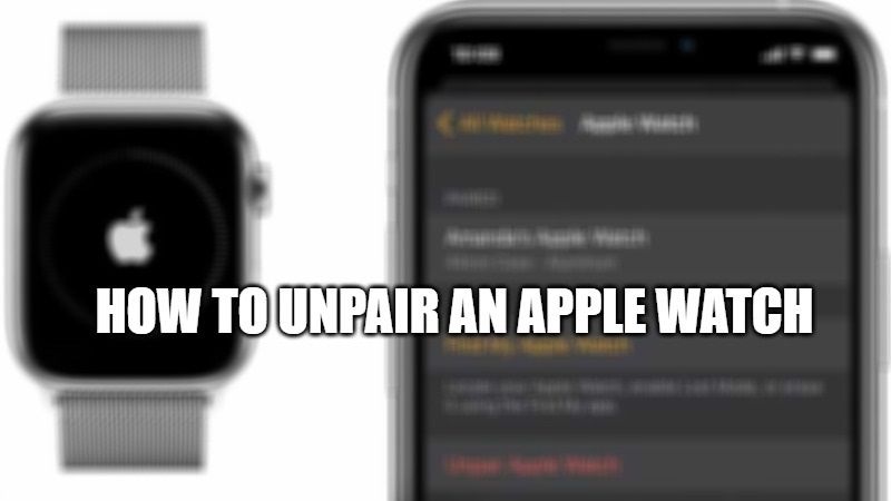 How to Unpair and Reset your Apple Watch (2023)