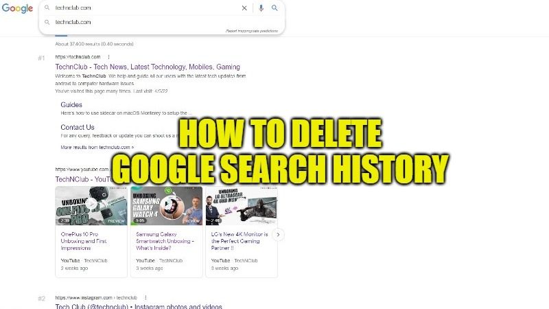 delete photo google search