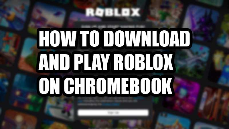 download roblox on chromebook