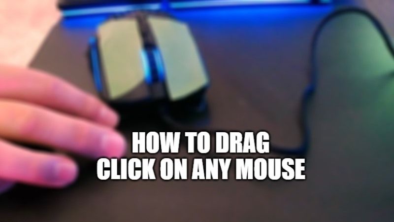 How to Drag Click on ANY mouse #dragclick #mouse #gaming #minecraft #r, how to drag click