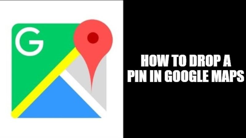 how to drop a pin in google maps